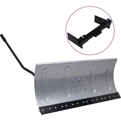 vidaXL Pare-neige pour tondeuse à gazon avec adaptateur 100 cm