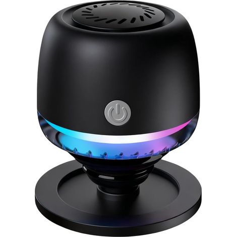 Haut-parleur Bluetooth magnétique – Base puissante – Son 360° – Portable – Salle de bain, gaming, extérieur (1/5)