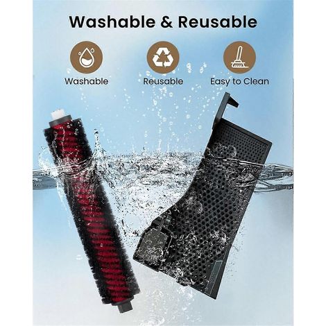 Wasserfilter für Staubsaugerstation mit abnehmbarem Sieb – Ersatzteile für Staubsauger S7 MaxV Ultra und S7 Pro (1/5)