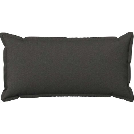 vidaXL Funda de almohada 2 uds. HOUTEN Gris oscuro 40 x 70 cm (1/2)