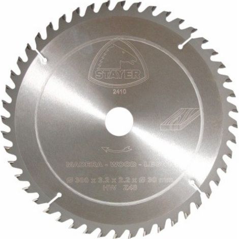 Disco corte mad 48 dientes 300x3,2x30 mm widia stayer