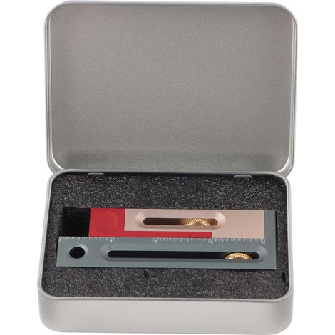 Guide de réglage de fente de scie, mesureur de tenon et mortaise, bloc de mesure mobile pour outil de menuiserie (1/5)