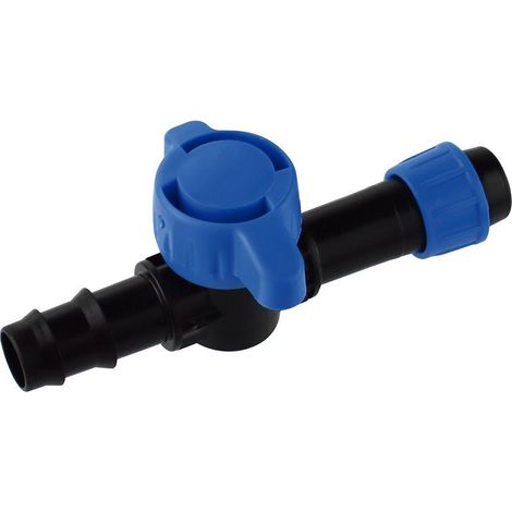 VALVOLA TUBO NASTRO IRRIGAZIONE B.3 pz - 16 MM