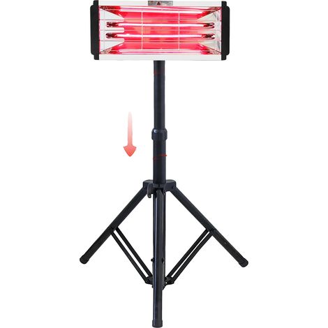 Lampe de peinture infrarouge, hauteur réglable, technologie de chauffage rapide, ZJ-KC-003, 220V (1/2)