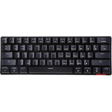 Clavier mécanique filaire/sans fil compatible Bluetooth Dik61 pour téléphone portable