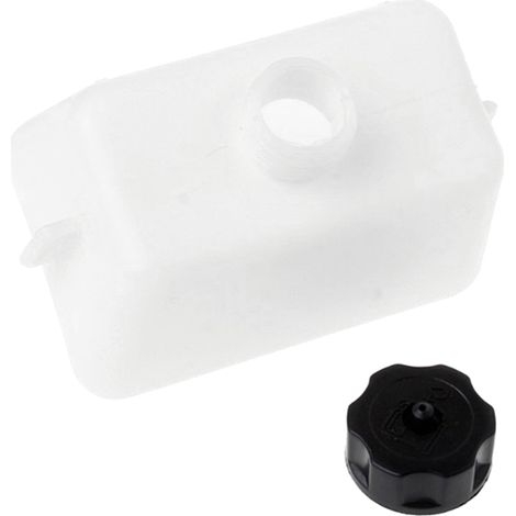 Réservoir Carburant Moto Pocket Bike Plastique Quad Mini 2 Temps Scooter Essence Enfant Cross Pièce Détachée (1/5)
