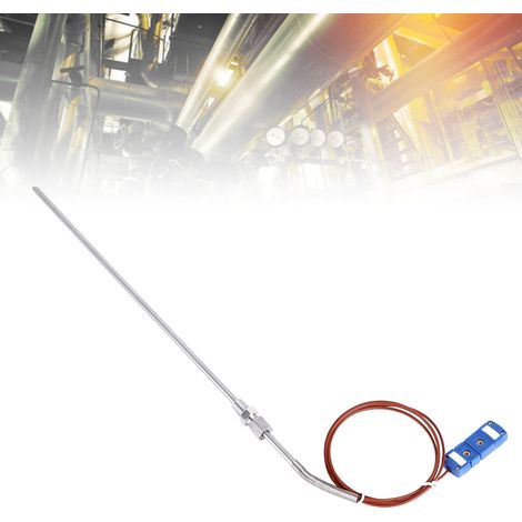 Moule de thermocouple fileté de type T, virole mobile, filetage ZG1/8, diamètre 5330 mm, avec bouchon, -200℃350℃, capteur de température NTC. (1/5)