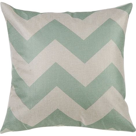 Housse De Coussin En Lin - Impression Numérique Écologique - Pour Canapé Chaise Bureau - 45x45cm (1/3)