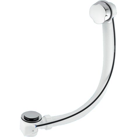 McAlpine PUB-CPB-1M 1.5" x 70mm Polished Stainless Steel Flange Pop-Up Bath Waste and Overflow 1M (1/2)