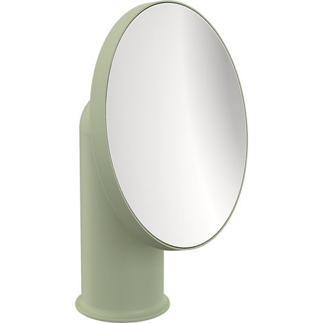 COSMIC Geyser miroir grossissant miroir maquillage vert sauge mat type d'installation à poser sur plan (1/3)