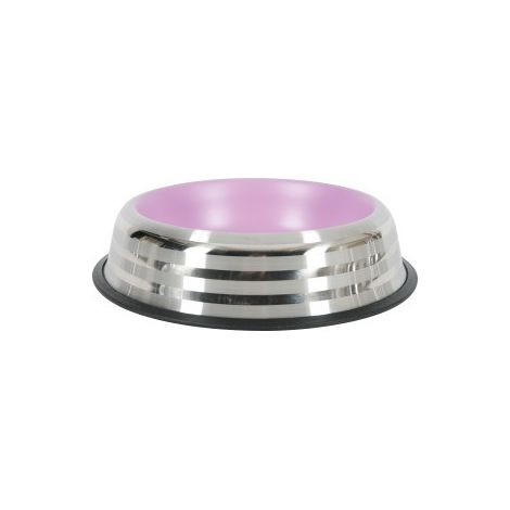Gamelle ø 29 cm 1.85 Litres en acier inox antidérapante pour chien - zolux (1/4)