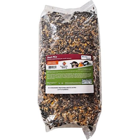 GRANAGLIE BEST MIX GOURMET 1.8KG PER UCCELLI GRANIVORI SELVATICI