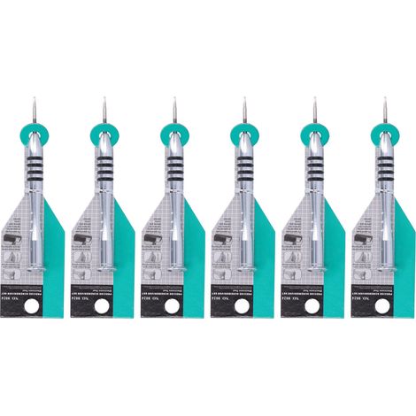 6 Pièces Tournevis Étoile Acier Chrome Vanadium pour Réparation Électronique et Démontage T5 (1/5)