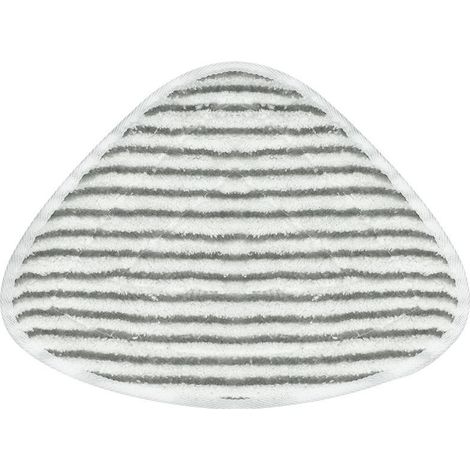 5 chiffons de remplacement (gris), Accessoire de housse de balai vapeur en microfibre pour les nettoyeurs vapeur Microtronic Thermal Jet (1/5)