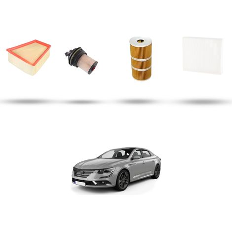 Kit tagliando 4 filtri compatibile con Renault Talisman 1.6 DCI 96kw Dal 2015 (1/5)