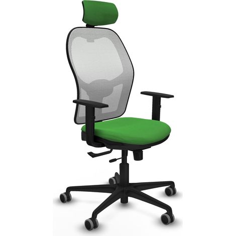 Silla de oficina piqueras y crespo Jorquera blanco mesh ruedas 65 mm (1/2)