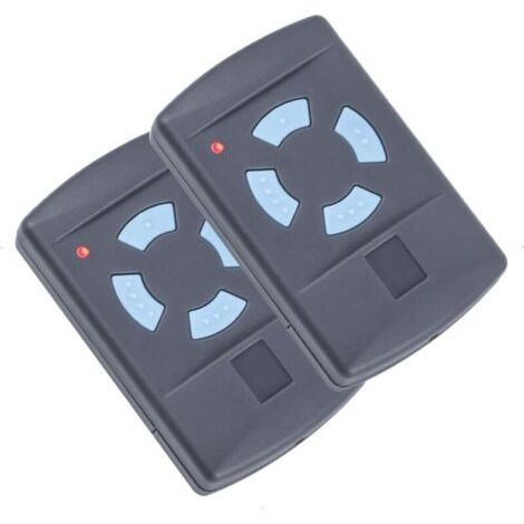 FENOPLASTICA2PACK Télécommande de Garage Sdre HSM4 868 MHz avec 4 Boutons Couleur Bleue Remplacer Les émetteurs Hormann 868 MHz HS4 HSM2 HSP4 868 HS1 868 Tubauto HSM4 868 Tubauto HS4 868Fréquence (1/4)