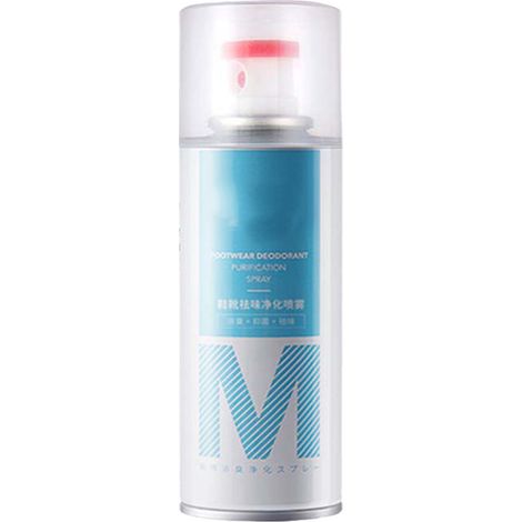 Désodorisant pour chaussures - Spray anti-odeurs éliminant les mauvaises odeurs de chaussures, format M, idéal pour la maison et les voyages. (1/5)