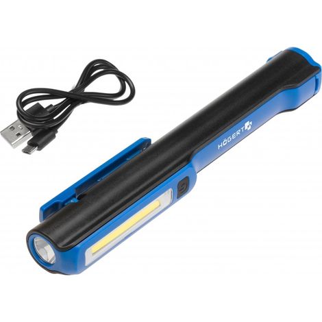 Hogert latarka inspekcyjna usb (1/2)