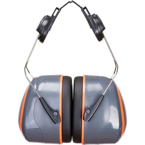 Coquilles Anti-bruit Hv Extreme Monté Sur Casque Couleur : Gris/orange Taille - Portwest