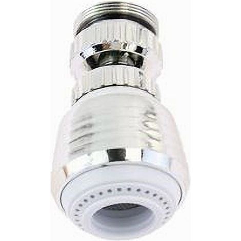 Cleafe - Aeratore Rompigetto Per Rubinetto Lavello Cucina Cromato Bianco Snodato 6cm 87161 - (1/2)