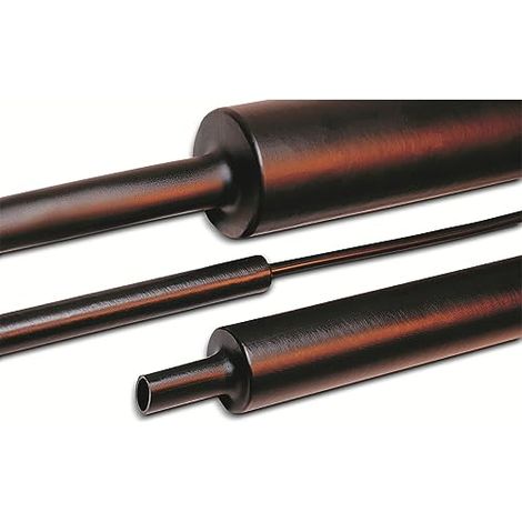 Hellermann Tyton 323-20190 funda termorretráctil negra 1 m