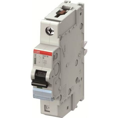 [NEUWERTIG] B-Ware ABB Leitungsschutzschalter Sicherungsautomat S401M-B4 1-polig 4A IP20 400 V (1/2)