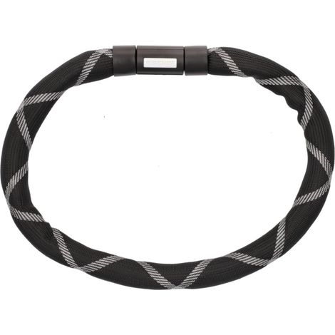 Fischer Kettenschloss Fahrrad Silence CK100/32 100 x Ø 3,2 cm schwarz Kettenschloss