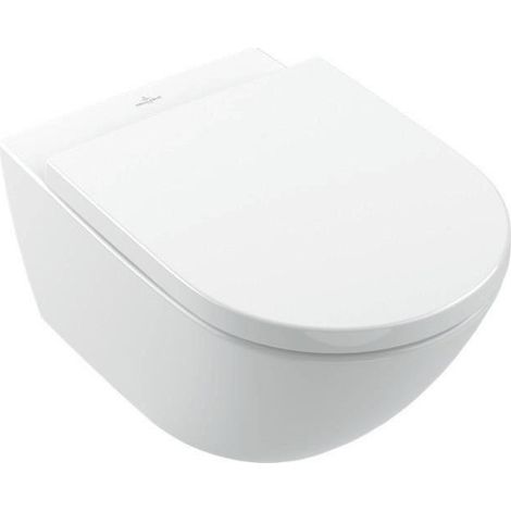 Combipack WC V&B SUBWAY 3,0 m TwistFlush et abattant WC blanc C+