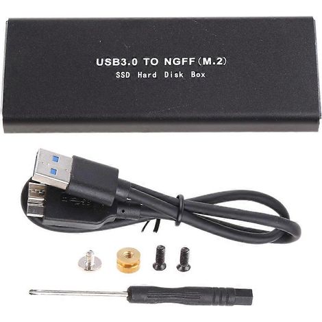 Adapter für externe SSD-Gehäuse von M.2 NGFF auf USB 3.0 10 Gbit/s (1/5)