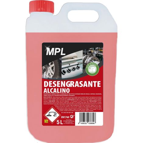 mpl finstock desengrasante alcalino industrial bidon 5 l 302569