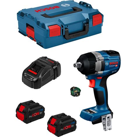 Bosch GDS 18V-750 C Llave de Impacto Sin Cable Azul