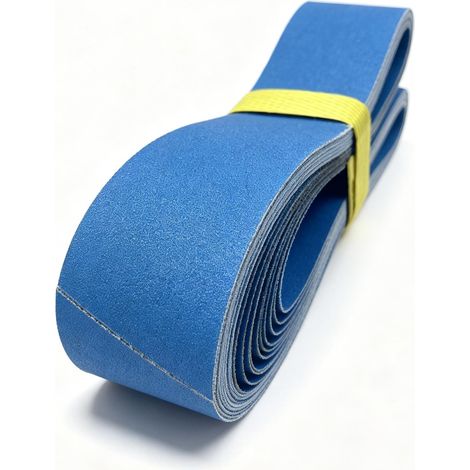 12 Pièces Bandes Abrasives 40 x 760 mm Grain 180 (1/5)