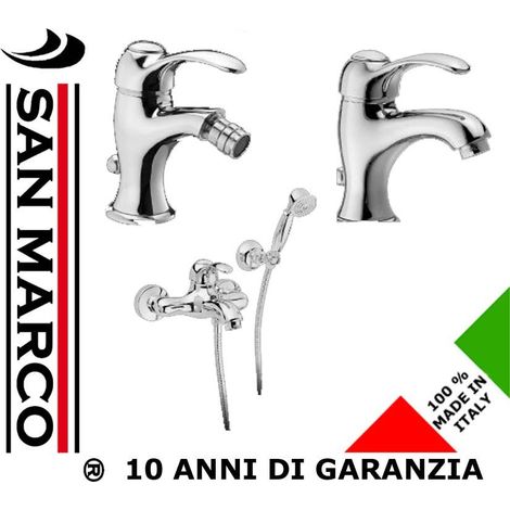 3 Rubinetti per lavabo, bidet e vasca Lares Effepi (1/2)