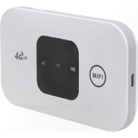 4G LTE Mobiler WLAN-Router, 150 Mbit/s, verbindet bis zu 10 Geräte, mobiler Zugangspunkt, SIM-Lock-frei, Micro-SIM-Karte, tragbares WLAN-Netzwerk (1/5)