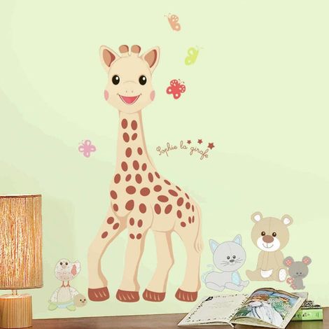 SOPHIE LA GIRAFE - Stickers repositionnables géants Sophie la Girafe 92x40 (1/2)