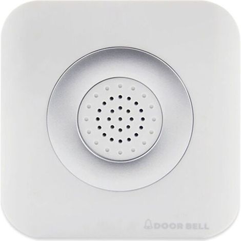 12-V-Türklingel mit Kabel, Hauszugangskontrollsystem, keine Installation erforderlich, 90-dB-Türklingel, Einbaulautsprecher (1/4)