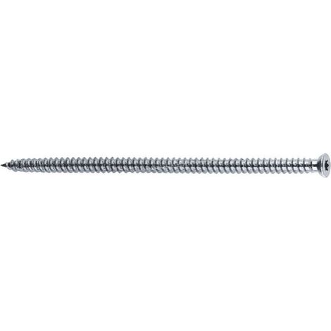 Vite per telaio a testa svasata “FBS” TX30 Ø11,5x72mm zincata (scatola da 100 unità)