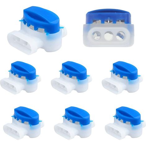Jiajia AI, 8 Pièce Connecteurs de Cable Remplis des Résines pour jardin, terrasse et extérieur (1/5)