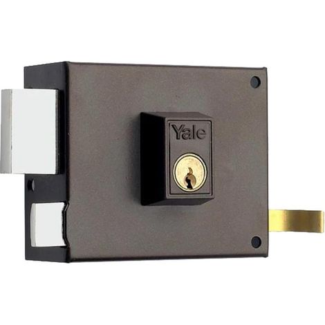 yale azbe cerradura 125 ar hp 120 sobreponer izqda.palan+resba