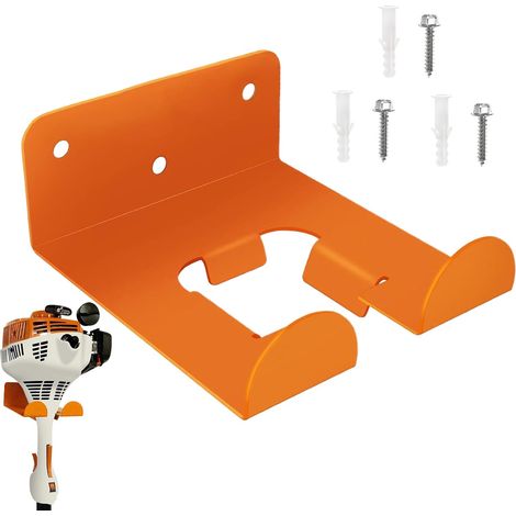 Range-outils de jardin Espacement réglable multifonction antidérapant  Support mural pour outils électriques Multifonction Pour Abri De Jardin, Tondeuse Commerciale, Équipement Agricole (1/5)
