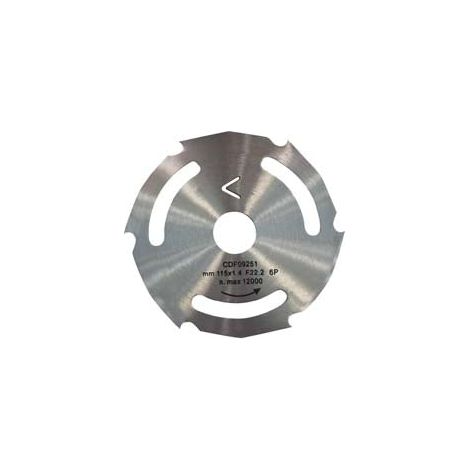 Disco Lama Circolare Cromo Vanadio Sc - ø mm.230 foro 22,2 spessore mm.1,4