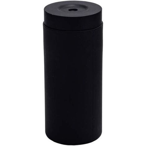 Distributeur de savon à vaisselle rechargeable, bouteille fendue en silicone, distributeur de savon pour les mains, huile essentielle, lotion, shampoing, revitalisant, liquide vaisselle, noir (1/5)