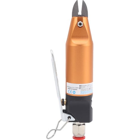 Cisailles pneumatiques HS5‑F1S, coupe-vent plat pour plastique souple, dur et alliage acier, pince à découper air comprimé (1/5)