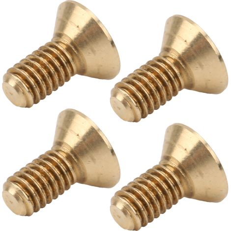 50 M4x9 Kupfer-Flachkopfschrauben mit Innensechskant (1/5)