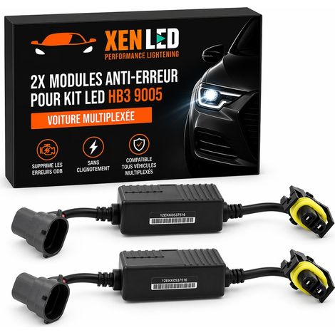 2x Modules anti-erreur pour kit LED HB3 9005 - Voiture Multiplexée (1/5)