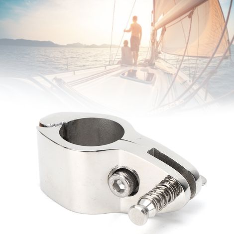 Klappbare Bootshalterung aus Edelstahl 316, Marine-Halterung, 25 mm (1 Zoll) (1/5)
