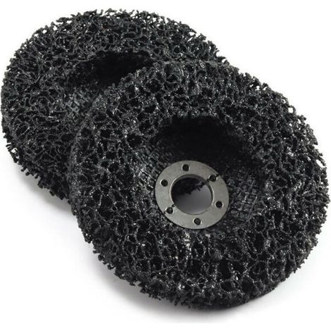 Disques de nettoyage, diamètre : 125 mm, dsque CSD, très grand, pour meuleuse d'angle(5pcs) (1/4)