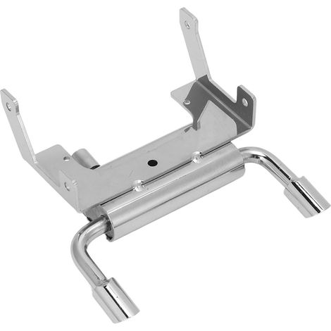 RC Metall-Auspuffrohr-Upgrade-Teile Simulation Kraftstofftank-Auspuff für AXIAL SCX10 III 1/10 (1/5)