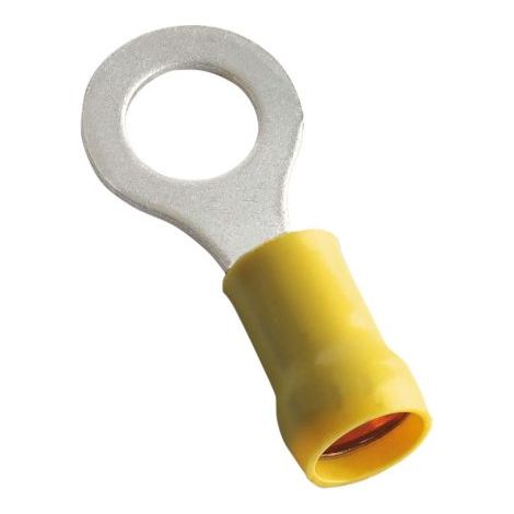 Cosses à œillet MECATRACTION, Isolé, Blanc, 1,5mm², M6, 12.5mm, série 51000